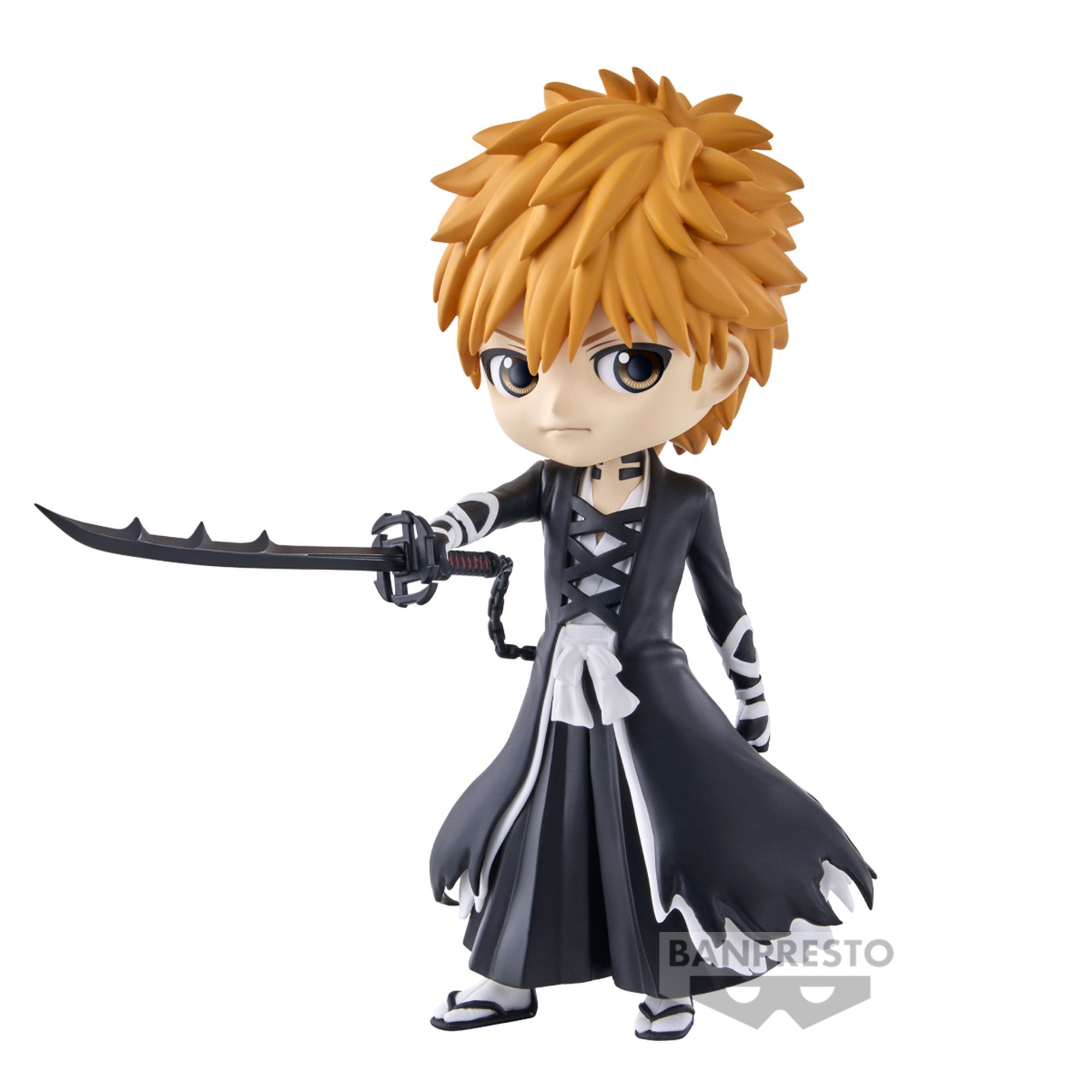 Figurine Ichigo Bleach en mode Bankai, Zanpakuto Tensa Zangetsu