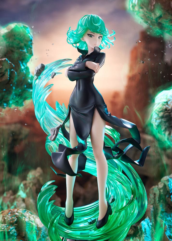 Figurine One Punch Man - Tatsumaki - Terrible Tornado - 1/7 - Bell Fine - Scale Figure