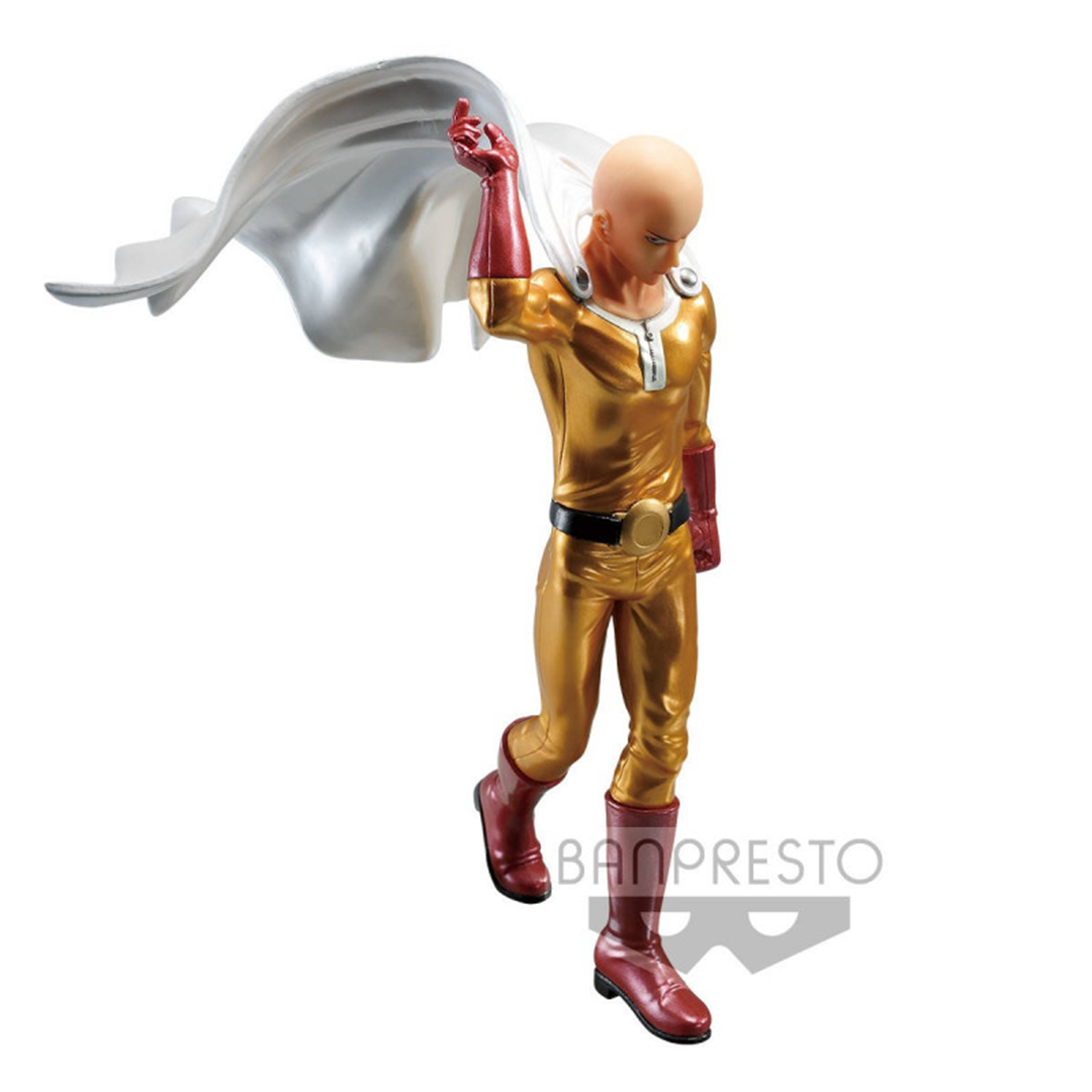 Figurine One Punch Man - Saitama - Metalic Color - Banpresto - DXF