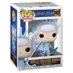 black-clover-figurine-pop-noelle-valkyrie-armor-1421_1 Vue de face en plan d'ensemble de la Funko Pop de Noelle de Black Clover dans sa boîte