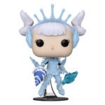black-clover-figurine-pop-noelle-valkyrie-armor-1421_2 Vue de face en plan d'ensemble de la Funko Pop de Noelle Silva de Black Clover tenant des objets de glace.