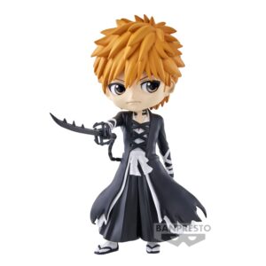 Figurine Ichigo Bleach en mode Bankai, Zanpakuto Tensa Zangetsu