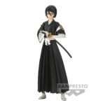 Figurine Rukia Bleach en tenue de shinigami, Zanpakuto Sode no Shirayuki