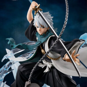 Figurine Toshiro Hitsugaya Bleach diorama d'eau et de glace, Zanpakuto en Shikai
