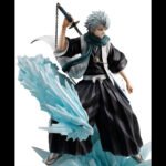 Figurine Toshiro Hitsugaya Bleach en pleine utilisation de Hyōrinmaru, Dragon de Glace