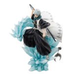 Figurine Toshiro Hitsugaya Bleach en pleine utilisation de Hyōrinmaru, Dragon de Glace
