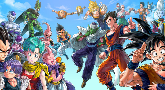 Dragon Ball below hero