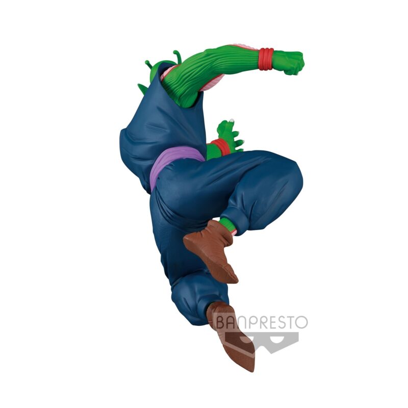 Figurine de Piccolo Daimaoh de Dragon Ball, représentant le personnage avec des détails précis, fabriquée en PVC par Banpresto, mesurant 10 cm.