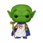 Kami de Dragon Ball, figurine Funko POP, portant une tenue traditionnelle et tenant sa canne, mesurant 9 cm, fabriquée en PVC.
