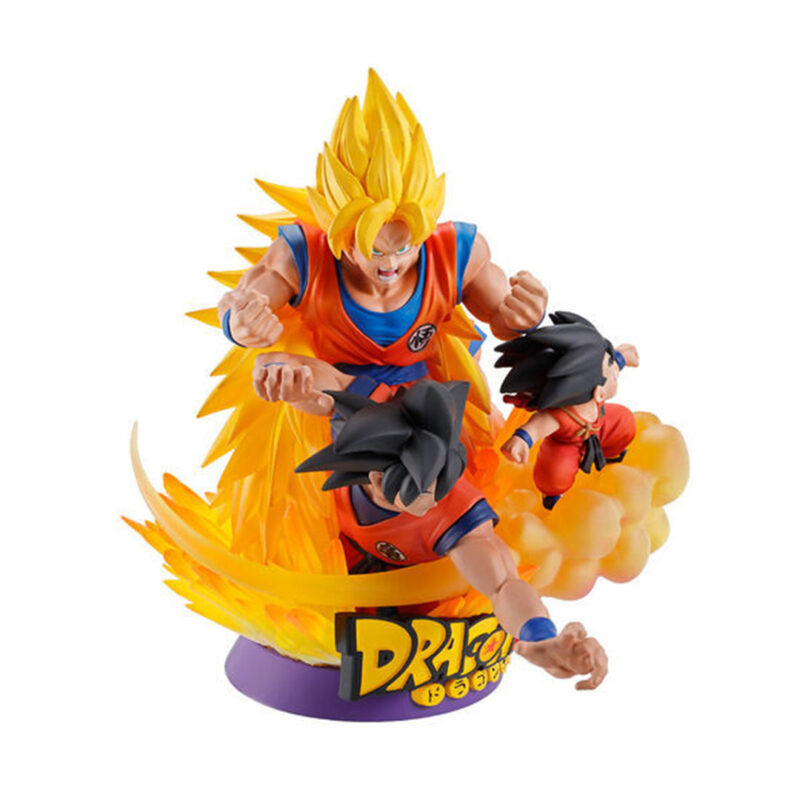 Figurine en résine représentant un personnage de style fantastique, avec des détails colorés et une finition lisse.