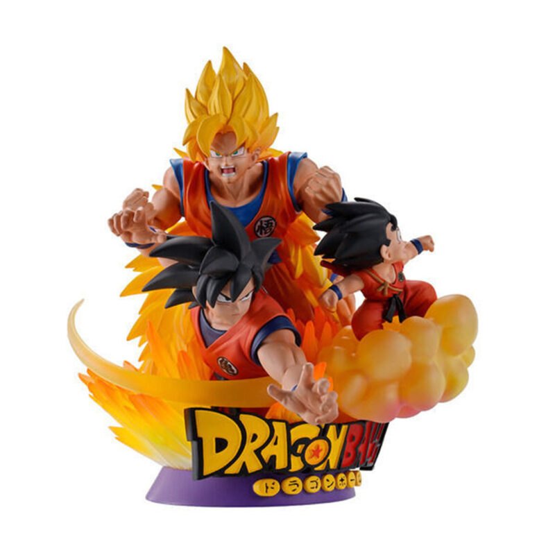 Figurine en résine représentant un personnage de style fantastique, avec des détails colorés et une finition lisse.