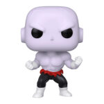 Figurine Pop de Jiren en pose de combat avec un uniforme déchiré, fabriquée par Funko.