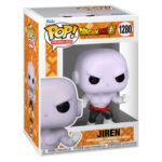 Figurine Pop de Jiren en pose de combat avec un uniforme déchiré, fabriquée par Funko.