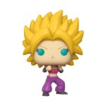 Figurine Pop de Caulifla sous sa forme Super Saiyan, fabriquée par Funko, mesurant 9 cm en PVC.
