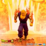 Figurine de Orange Piccolo du film Dragon Ball Super, mesurant 14 cm, fabriquée en PVC par Banpresto.