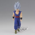 Figurine de Son Gohan Beast de Dragon Ball Super, représentant le personnage en position dynamique avec des détails précis, fabriquée par Banpresto.