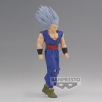 Figurine de Son Gohan Beast de Dragon Ball Super, représentant le personnage en position dynamique avec des détails précis, fabriquée par Banpresto.