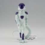 Figurine de Frieza, personnage de Dragon Ball Z, mesurant 17 cm, représentant le tyran galactique avec une posture confiante, fabriquée par Banpresto.