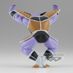 Figurine Ginyu de Dragon Ball Z en PVC mesurant 10 cm, représentant le personnage dans une pose emblématique sur la planète Namek.