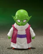 Figurine de Porunga de Dragon Ball Z mesurant 28 cm avec une tête optionnelle, accompagnée de figurine de Dende et de 7 Dragon Balls de Namek.