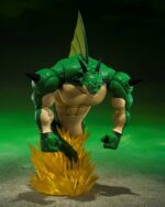 Figurine de Porunga de Dragon Ball Z mesurant 28 cm avec une tête optionnelle, accompagnée de figurine de Dende et de 7 Dragon Balls de Namek.