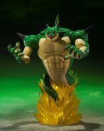 Figurine de Porunga de Dragon Ball Z mesurant 28 cm avec une tête optionnelle, accompagnée de figurine de Dende et de 7 Dragon Balls de Namek.