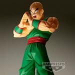 Figurine de Ten Shin Han en PVC mesurant 18 cm, représentant le personnage en position d'attaque avec un regard déterminé et les mains formant un triangle pour exécuter le Kikōhō. Éditée par Banpresto dans la collection GxMateria.