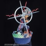 figurine-dragon-ball-super-super-hero-son-gohan-beast-makankosappo-figuarts-zero Figurine de Son Gohan utilisant la technique Makankosappo, représentant un personnage de Dragon Ball Super avec un faisceau d'énergie concentrée.
