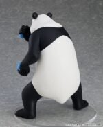 Figurine Pop Up Parade de Panda de la série Jujutsu Kaisen, en posture confiante, vue de dos à mi-distance, avec des marques bleues sur les pattes.