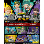 Affiche de 6 figurines My Hero Academia.