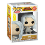 Vue de face à mi-distance de la Funko Pop! d'Eri de My Hero Academia dans sa boîte.