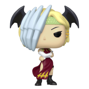 Vue de face en plan moyen de la Funko Pop! de Ryuko Tatsuma de My Hero Academia en costume de héros.