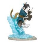 Figurine de Haku de la série Memorable Saga, représentant un ninja émergeant d'un mur de glace.