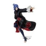 Figurine de Konan de l'Akatsuki en PVC, mesurant 15 cm, avec un manteau aux motifs de nuage rouge.
