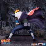 naruto-shippuden-figurine-namikaze-minato-figure-colosseum-branpesto_4 Figurine de Minato Namikaze en position de combat dynamique exécutant le Rasengan, fabriquée par BANPRESTO.