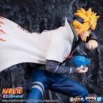 naruto-shippuden-figurine-namikaze-minato-figure-colosseum-branpesto_9 Figurine de Minato Namikaze en position de combat dynamique exécutant le Rasengan, fabriquée par BANPRESTO.