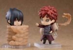 Figurine Nendoroid de Gaara avec sa gourde de sable et des effets de sable attachables.