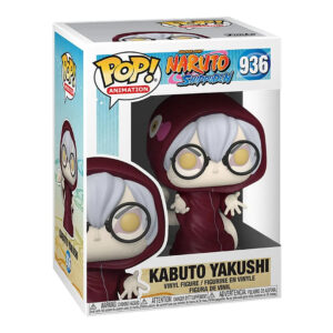 Figurine de Kabuto Yakushi en PVC, représentant un personnage de Naruto, avec des détails soignés.