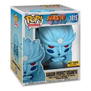 Figurine Pop de Kakashi Hatake en mode Perfect Susanoo avec des détails soignés et une pose dynamique.
