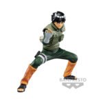 Figurine de Rock Lee en position de garde, très détaillée, fabriquée par BANPRESTO.