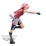 Figurine de Sakura Haruno de la série Naruto, en PVC, avec des détails soignés et une pose dynamique.