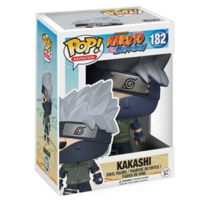 Figurine Pop de Kakashi Hatake dans une pose dynamique, avec des détails soignés, fabriquée par Funko.