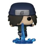 narutoeshippuden-figurine-pop-izumo-kamizuki-1198_2 Figurine Pop d'Izumo Kamizuki en action utilisant sa technique Suiton avec une flaque d'eau, fabriquée par Funko