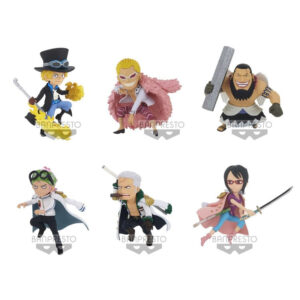 Ensemble de 6 figurines WCF One Piece
