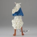 Figurine de Wanda de la série One Piece dans sa forme Sulong, représentant une pose dynamique avec des détails minutieux et une base stable. Fabriquée en PVC par BANPRESTO.