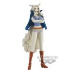 Figurine de Wanda de la série One Piece dans sa forme Sulong, représentant une pose dynamique avec des détails minutieux et une base stable. Fabriquée en PVC par BANPRESTO.