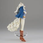 Figurine de Wanda de la série One Piece dans sa forme Sulong, représentant une pose dynamique avec des détails minutieux et une base stable. Fabriquée en PVC par BANPRESTO.