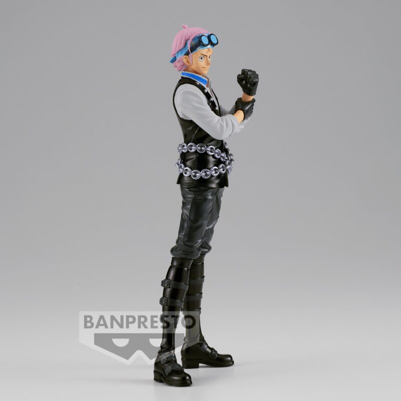 Figurine de Koby de ONE PIECE RED en PVC avec des détails sculptés riches, une pose dynamique et une base stable pour l'exposition.