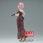 Vue 3/4 arrière en plan d'ensemble de la figurine de Ram de Re:Zero - Starting Life in Another World se tenant debout.