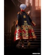 tokyo-revengers-figurine-manjiro-sano-volume-24-cover-illistration-ver_15 Vue 3/4 de dos en plan complet de la figurine de Manjiro Sano de Tokyo Revengers en manteau orné, sans accessoires.